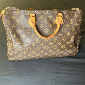 Authentic Louis Vuitton Speedy 35 Monogram